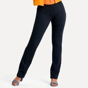 Betabrand Dress Yoga Pants Straight Leg Pull On Pants Size SMALL